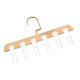 thumbnail image 4 of Perchas para ropa Hnadbag con 6 ganchos, resistentes y duraderas. Beige, 4 of 9