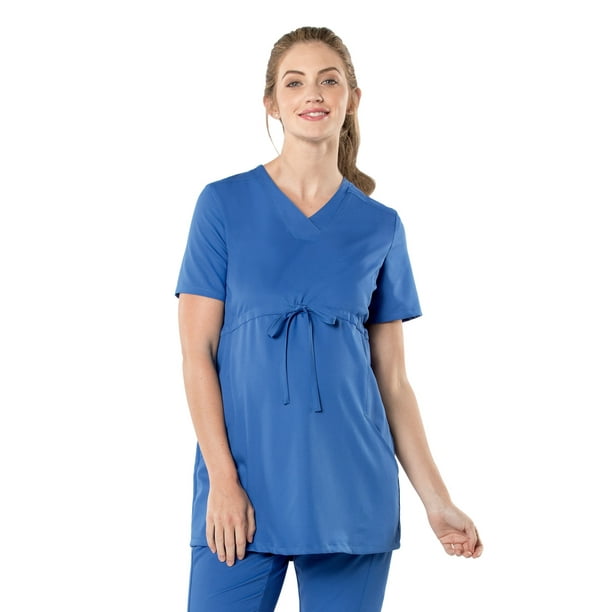 Urbane Scrubs Urbane Ultimate VNeck Maternity Scrub Top Modern