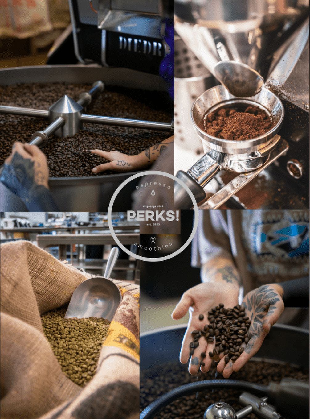 Perks! Rwanda "Sholi Estate" Light Roast Whole Bean Coffee - 5lb Bag