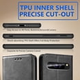 thumbnail image 2 of AQWAL-for Google Pixel 9/Pixel 9 Pro Case Case for Pixel 9 Wallet Case Shockproof Flip Flap Magnetic Clasp Protective Cover with Cash Credit Card Slots for Google Pixel 9/Pixel 9 Pro (Black), 2 of 4