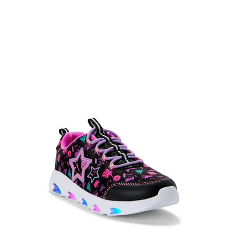 Athletic Works Light Up Athletic Sneakers (Little Girls & Big Girls)