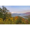 thumbnail image 2 of Paulson, Don 14x10 Gold Ornate Wood Framed with Double Matting Museum Art Print Titled - USA, North Carolina Black Mountains overlook, 2 of 4