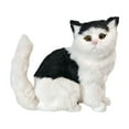 thumbnail image 1 of Figura de gato realista figura de gato foto de juguete, lindo animal relleno de réplica de mascotas para el hogar, coche, sala de estar Estilo C, 1 of 8