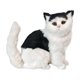 thumbnail image 1 of Figura de gato realista figura de gato foto de juguete, lindo animal relleno de réplica de mascotas para el hogar, coche, sala de estar Estilo C, 1 of 8