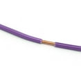 thumbnail image 3 of 10 Feet (3 Meter) - Insulated Solid Copper THHN / THWN Wire - 12 AWG, Wire is Made in the USA, Residential, Commerical, Industrial, Grounding, Electrical rated for 600 Volts - In Purple, 3 of 9