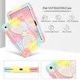 thumbnail image 4 of iPad 10th Generation Case Fit for 10.9 Inch 2022, BENTOBEN iPad Case with Pencil Holder 2 in 1 Heavy Duty Rugged Shockproof Wings Kickstand Protective Tablet Cover, Best Gift for Kids Girls Women, 4 of 10