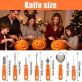 thumbnail image 2 of Tumao Halloween Pumpkin Carving Kit - 12 Pcs Stainless Steel Pumpkin Carving Knife Sets with Stencils & Storage Bucket for Halloween, 2 of 8