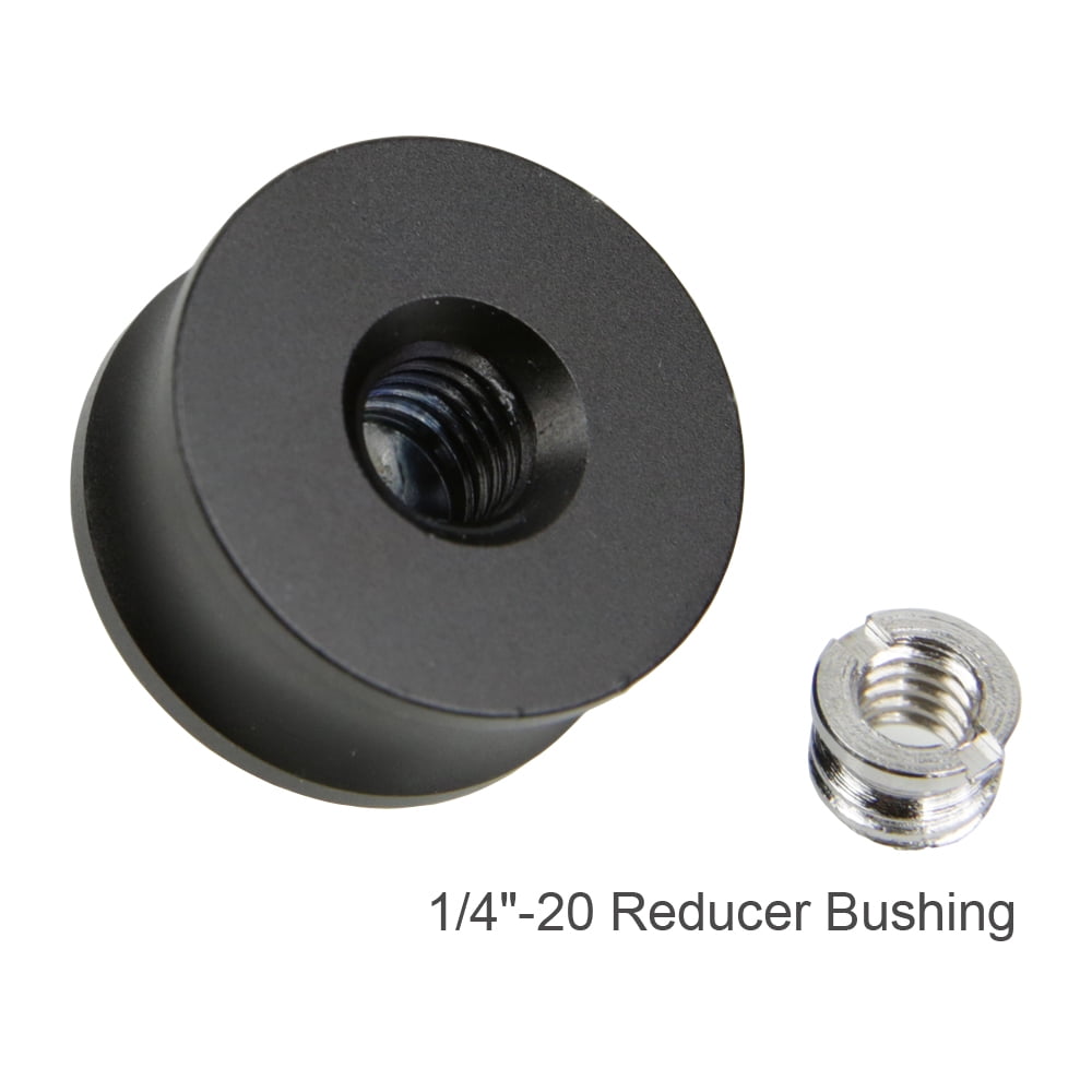 2pcs 1//8 1//4 3//8 aluminum camera conversion screw tripod adapter double bolt