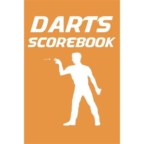 Pre-Owned Darts Scorebook: 6x9 Darts Scorekeeper with Checkout Chart and 100 Scorecards
