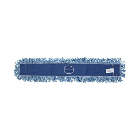 Boardwalk Dust Mop Head Cotton/Synthetic Blend 48" x 5" Blue BWK1148