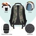 thumbnail image 4 of KEIAHUAN Duck Camo Bow School Backpack for Boys, Multi Layer Classified Storage Bookbag, Large Capacity 17 Inch Fits 14 Inch Laptop, Breathable Back Panel for Girls Kids Elementary Daily Classes, 4 of 7