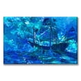 thumbnail image 1 of Cuadro Canva Pixtreats Listo Para Colgar Tipo Galería Barco Pintura 60X90 cm, 1 of 4