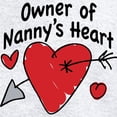 thumbnail image 3 of CafePress - OWNER OF NANNY's HEART - Women's Zip Hoodie, 3 of 4