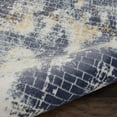thumbnail image 6 of Nourison Urban Decor Rustic Abstract Ivory/Sky 2'2" x 7'6" Area Rug, (8' Runner), 6 of 7