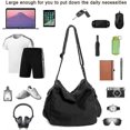 thumbnail image 2 of Bolso bandolera ZHAOCHENG Lona Unisex Grande, 2 of 5