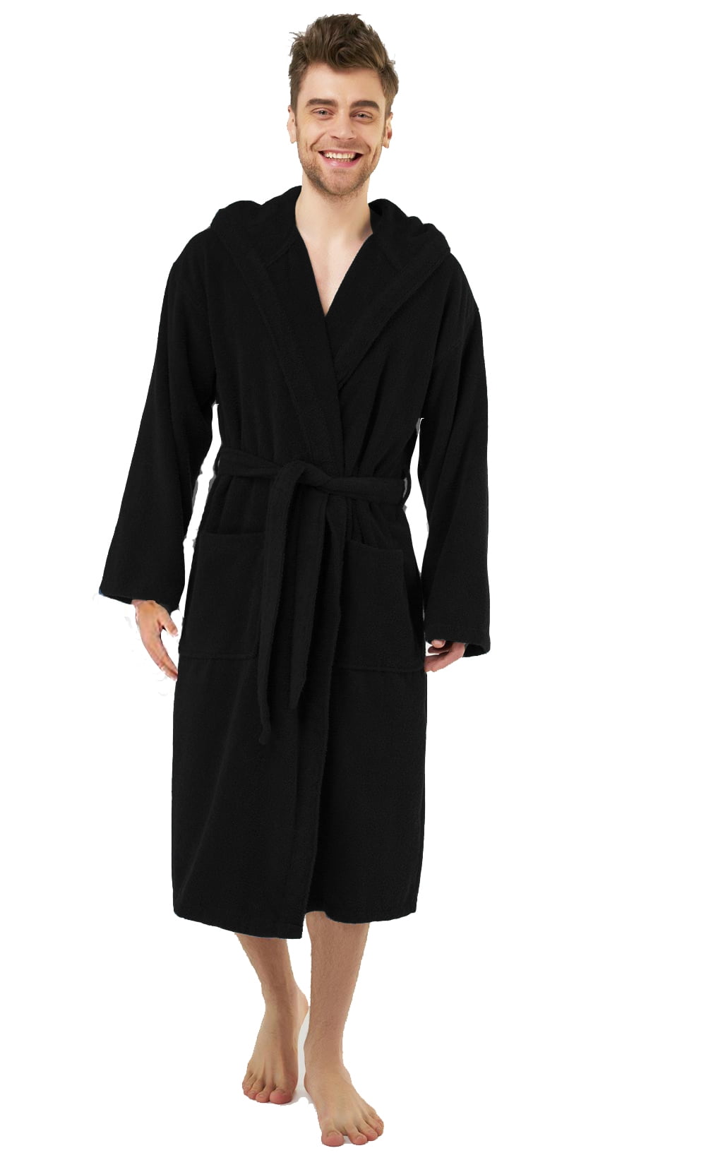 mens terry cloth bathrobe sale