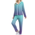 thumbnail image 2 of Neewe Womens 2 Piece Outfits Lounge Hoodie Sweatsuit Sets Oversized Sweatshirt Baggy Fall Fashion Sweatpants with Pockets, 2 of 6