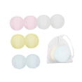 thumbnail image 4 of OULII 8 Pcs Cotton Makeup Wipes Assorted Color for Skin Cleaning, 4 of 8