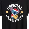 thumbnail image 3 of Lilo & Stitch - Official Cookie Tester - Women's Oversized T-Shirt, 3 of 5