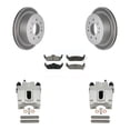 thumbnail image 1 of Transit Auto Rear Disc Brake Caliper Coated Rotors and Semi-Metallic Pads Kit for Car Ford F-150 Lincoln Mark LT KCG-100095S, 1 of 11
