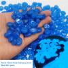 300 Glow in The Dark Stones, Luminous Pebbles for Garden, Aquarium, Walkway, Potting, Outdoor Decor, Purple Blue Glow, 0.79 Inch, 0.42 lb, Wedding Party Decoration