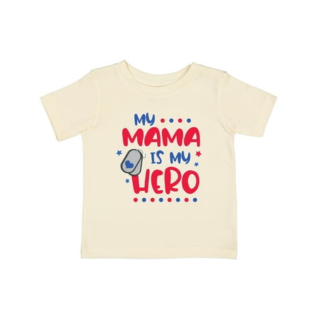 

Inktastic Memorial Day My Mama is My Hero Gift Baby Boy or Baby Girl T-Shirt