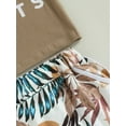 thumbnail image 6 of Wassery Baby Boys Girls Shorts Sets 6M 12M 18M 24M Infant Summer Beach Outfits Vest Round Neck Tops + Tree Print Short, 6 of 7
