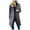 Grey, variant on DDAPJ pyju 2023 Clearance Women's Double Breasted Long Trench Coat, Notch Lapel Pea Coat Windproof Tweed Jacket Slim Solid Casual Belted Overcoat Warm Winter Mid Length Outwear Khaki XL