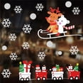 thumbnail image 4 of Pegatinas de pared de Feliz Navidad para el hogar, calcomanías de vidrio para ventana, Papá Noel, copo de nieve, alce, fiesta de Navidad, Año Nuevo, 2021, 4 of 4
