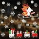 thumbnail image 4 of Pegatinas de pared de Feliz Navidad para el hogar, calcomanías de vidrio para ventana, Papá Noel, copo de nieve, alce, fiesta de Navidad, Año Nuevo, 2021, 4 of 4