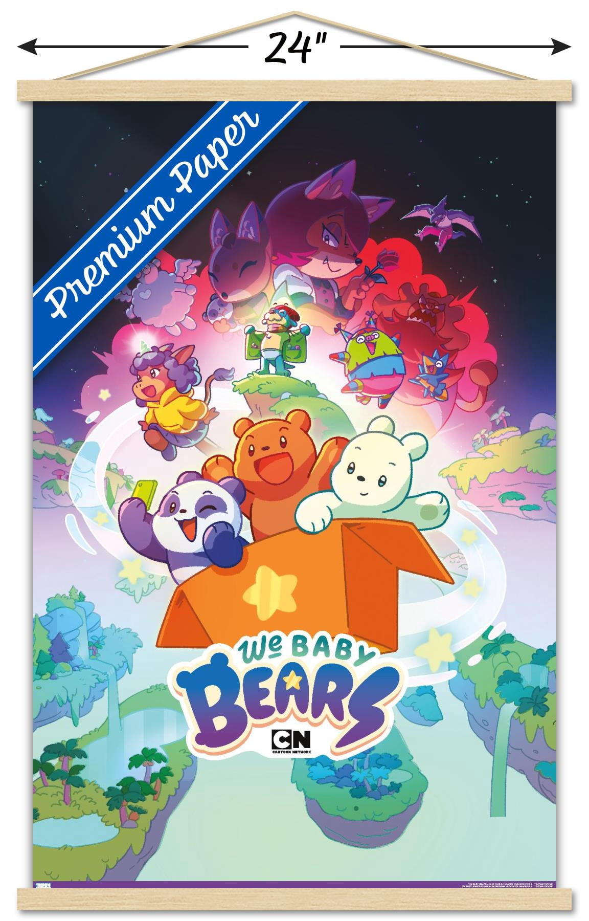 We Baby Bears - Key Art Wall Poster with Magnetic Frame, 22.375" x 34"