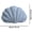 Blue-L, variant on Shell Pillow, Seashell Throw Pillow with Soft Rabbit Plush for Couch Bed, Shell Shaped Decorative Ocean Pillow Stylish Beach Cushion for Room Home Decor