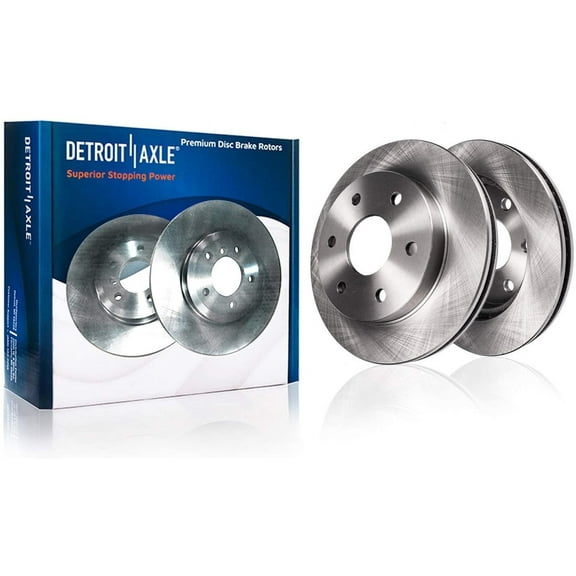 Detroit Axle - Front Disc Brake Rotors for Chevy GMC Silverado Suburban Savana Sierra 1500 Tahoe Yukon, Cadillac Escalade ESV EXT