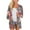 Gray, variant on Lilgiuy Women's Flowy Kimono Cardigan Open Front Dress Printed Chiffon Blouse Loose Tops 2022 Fall Winter
