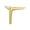 Gold, variant on HWHCGZ 1Pc Stainless Furniture Legs, Furniture Sofa Legs Metal Matte Triangle Feet for Table Cupboard Sofa Couch Chair DIY Replacement Feet,Black,12cm
