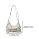thumbnail image 5 of Bolso Hombro Likrtyny PU para Mujer Tipo Cartera Con Correa Ajustable blanco, 5 of 5