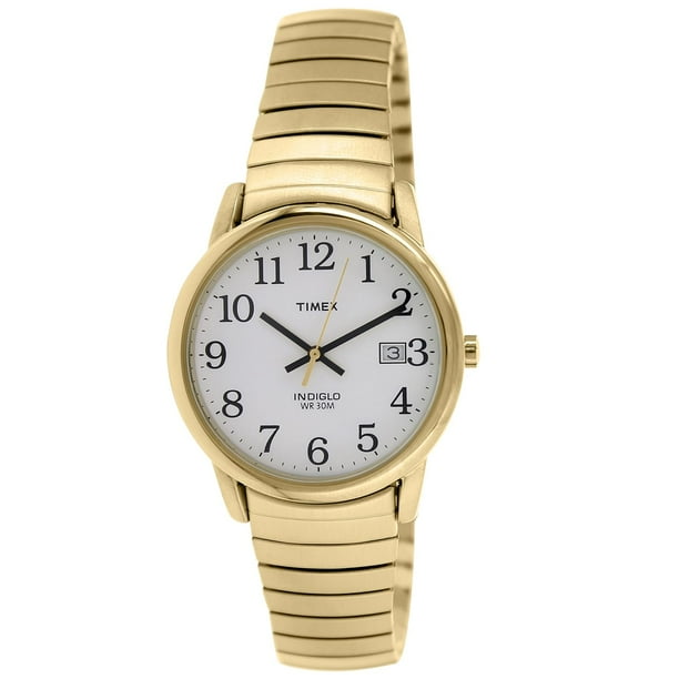 Reloj Timex Easy Reader T2N090 de expansión en tono dorado para hombre