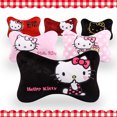 thumbnail image 2 of Reposacabezas de coche Sanrio HelloKitty Kawaii, almohada para el cuello, almohada para la cabeza, accesorios de interior de coche bonitos de dibujos animados, conjunto universal para las cuatro estac, 2 of 5