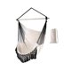 thumbnail image 4 of Hamaca Silla Cómoda Máx. 120 kg Portátil con borla Columpio colgante para Patio Jardín Accesorios de fotografía Decoración de columpio para niños beis negro, 4 of 9