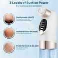thumbnail image 5 of JUUTREN Blackhead Remover Pore Vacuum for Face, Water Cycle Facial Pimple Pore Cleanser with 3 Suction Levels, 6 Heads for Deep Cleansing & Skin Care, Electric Facial Cleansing Tool for Women & Men, 5 of 7