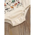 thumbnail image 6 of Infant Baby Boys Girls Farm Animal Outfit Chicken Horse Cow Print Romper Short Sleeve Oversized T-shirt Bodysuit Summer Clothes, 6 of 7