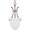 Oil Rubbed Bronze, variant on Maxim Lighting - Malaga-One Light Entry Foyer in Transitional style-8 Inches
