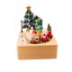 thumbnail image 1 of Handmade Wooden Rotating Music Boxes Christmas Music Box Hand Painting Mini Square Music Box Gift, 1 of 2