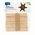 thumbnail image 2 of (6 pack) Hello Hobby Wood Craft Sticks, 50-Pack, 2 of 6