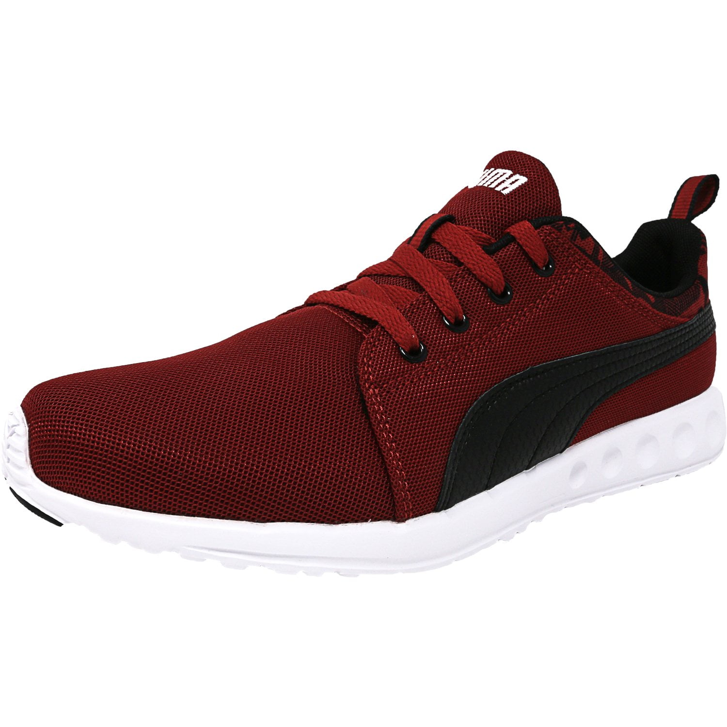 puma carson runner red and black