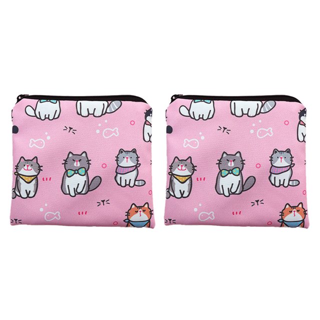 Bolsa de almacenamiento de toallas sanitarias Laklulu, paquete de 2, bolsa de almacenamiento de toallas sanitarias con cremallera