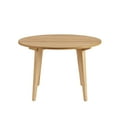 thumbnail image 6 of Walker Edison 45" Japandi Round Dining Table, English Ash, 6 of 10