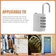 thumbnail image 3 of OUNONA Coded Lock Combination Lock for Gym Locker with Password Protection 1Set, 3 of 8