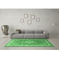 thumbnail image 3 of Ahgly Company Indoor Rectangle Persian Emerald Green Traditional Area Rugs, 5' x 8', 3 of 4