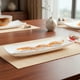 thumbnail image 3 of 12 Platos Para Sushi Canoa Melamina Blanca 31 X 8 Cm Vencort, 3 of 3